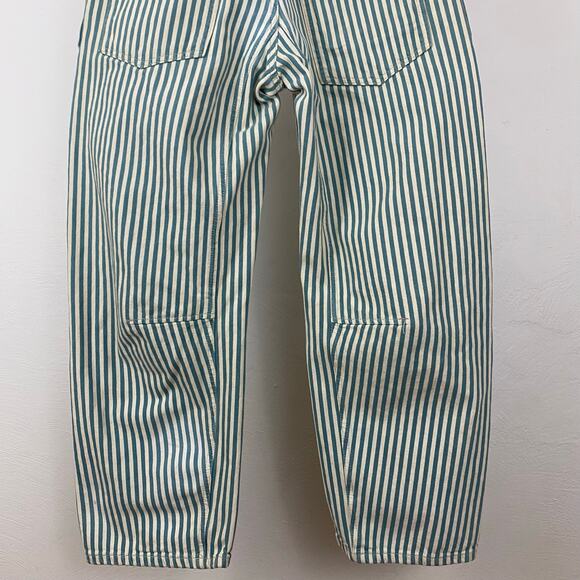 We The Free - Free People Moxie Railroad Low-Slung Jeans - Light Wash - Size 26 - Picture 7 of 10